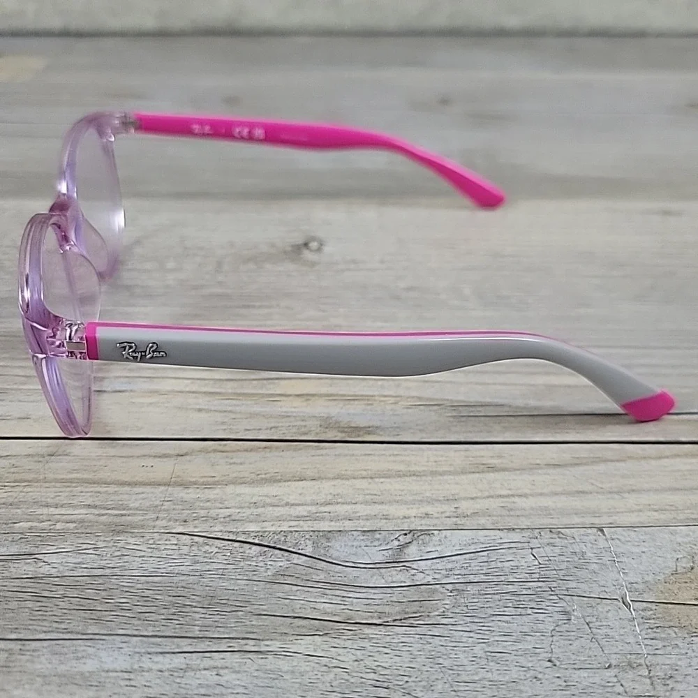 Ray-Ban‎ Junior RB 1631 3976 Eyeglasses Frames Only 47-16 130mm Transparent Pink